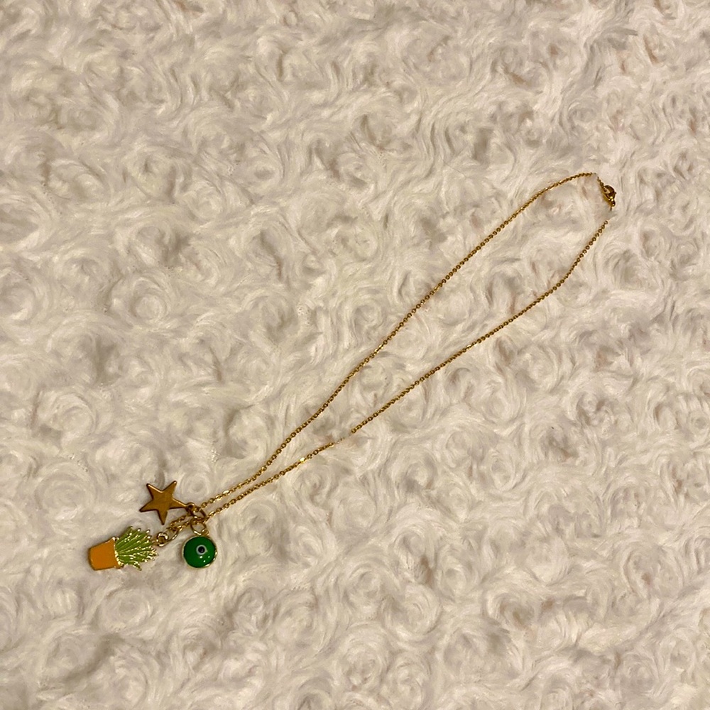 Gold Charm Necklace